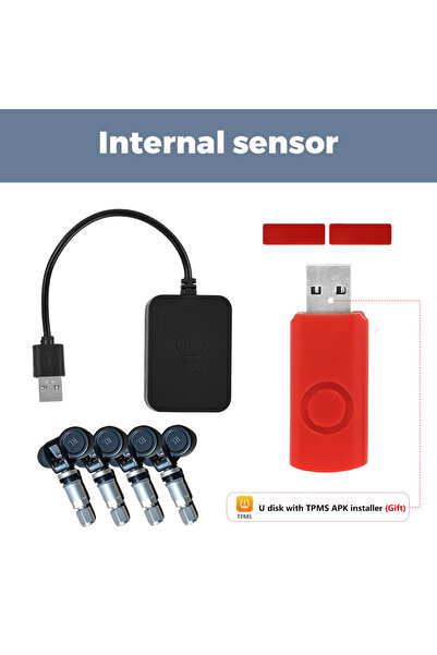 Choice1 TY06-N Navifly USB Android TPMS Tire Pressure Monitoring System Displ...