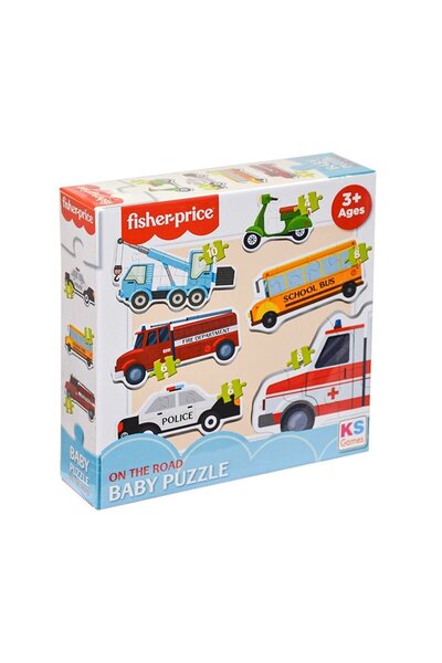 Ks Games Fisher Price Baby Puzzle On The Road 13414