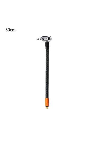 Choice1 50cm Car Tire Air Inflator Hose M6 Locking Air Chuck With Standard Ti...