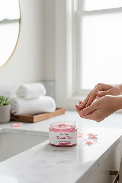 KASH Besleyici Arındırıcı Nemlendirici Vücut Peelingi - GÜL 135g