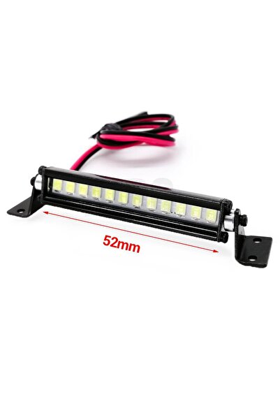 choice2 52mm New Rc Car Roof Lamp 24 36 Led Light Bar For 1/10 Rc Crawler Tra...