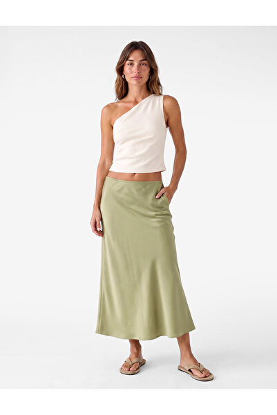 Koton Fusta Midi Regular Fit Balık croială