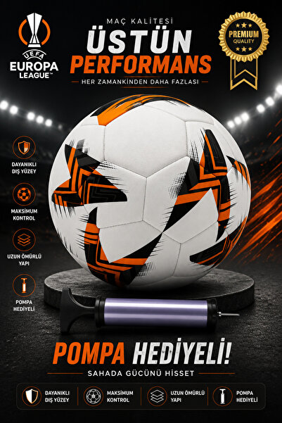İMVULA Futbol Topu Dikişli Çim ve Beton Zemin Pompa Hediyeli