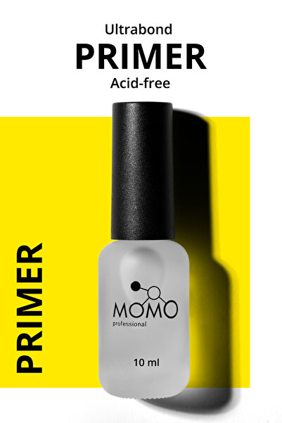 MOMO professional Primer Kalıcı oje ve Protez Tırnak için, Asitsiz, 10 ml