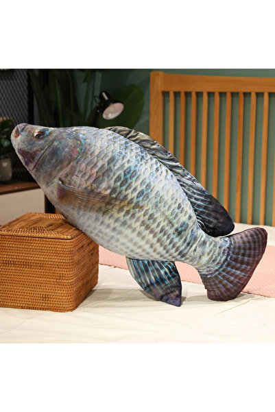 Choice 30cm luofei 30-100cm Simulation Funny Fish Plush Toys Stuffed Soft Ani...