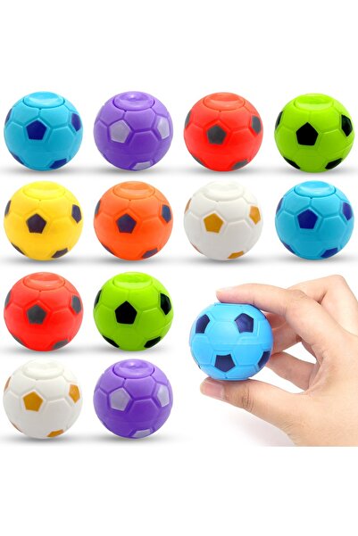 Choice 12PCS 6/12/18Pcs 3.5cm Football Fingertip Spinning Top for Football Ca...