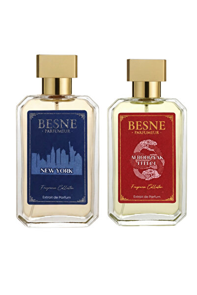 besneparfum Besne Parfüm Afro dizyak Effect & New York Erkek Parfüm Seti (Ext...