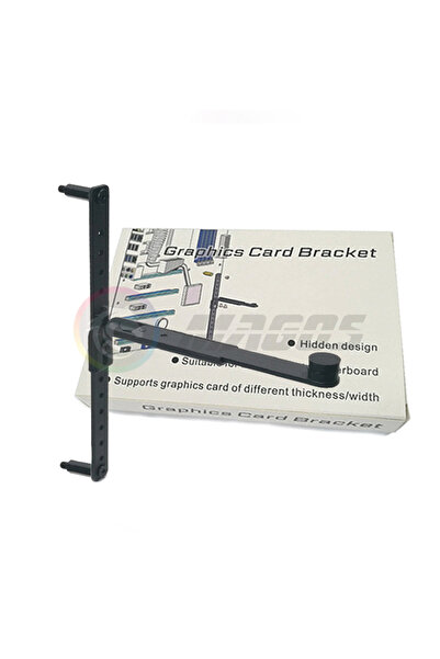 Choice Black Hidden Type GPU Holder, Video Card Support Height Adajustable Me...