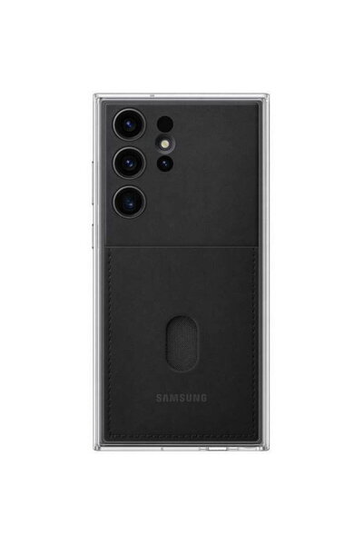 Samsung Husa telefon Frame Case pentru Galaxy S23 Ultra, EF-MS918CBEGWW, Black