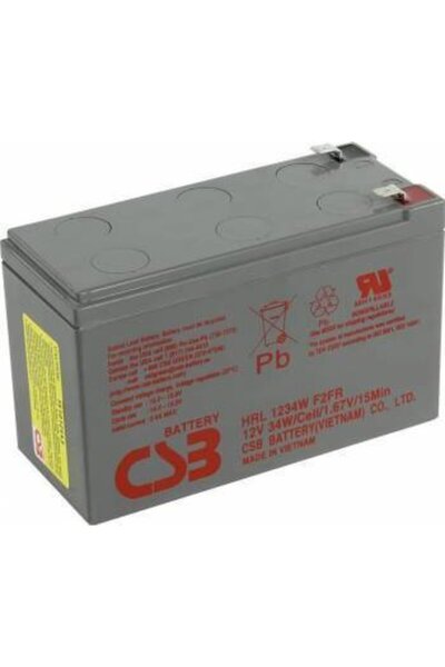 CSB Μπαταρία Hrl1234w F2 12v/9ah, Μεγάλης διάρκειας ζωής