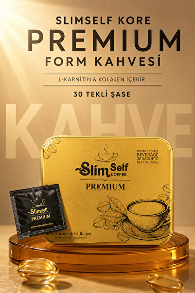 SlimSelf Kore Premium Form Kahvesi 30 Şase Günlük