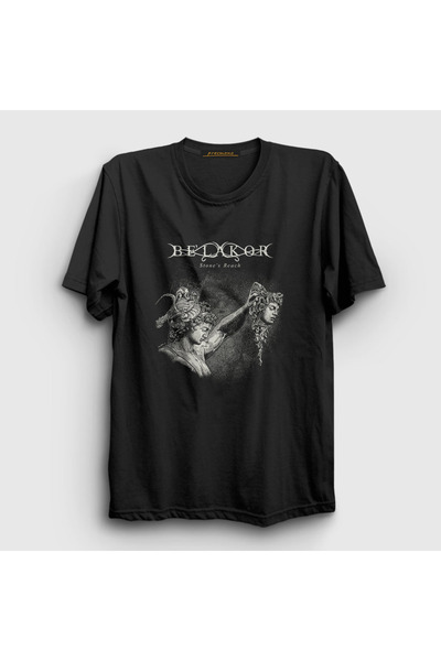 Presmono Unisex crne čizme Be'lakor T-shirt 410853tt