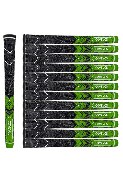 Choice greenStandardSize 13pcs Golf Grips, Made of Natural , with Durable Non...
