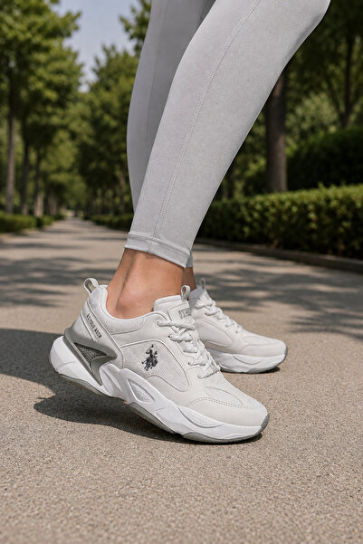 U.S. Polo Assn. Tenis original alb pentru femei