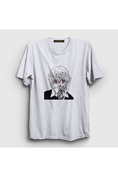 Presmono Unisex beli Kurapika Anime Hunter X Hunter T-shirt 238888tt