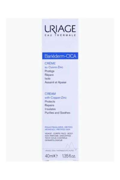 Uriage Uriage Bariederm Repairing Cica-cream 40ml