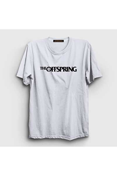 Presmono Unisex White Logo V2 The Offspring T-shirt177541tt