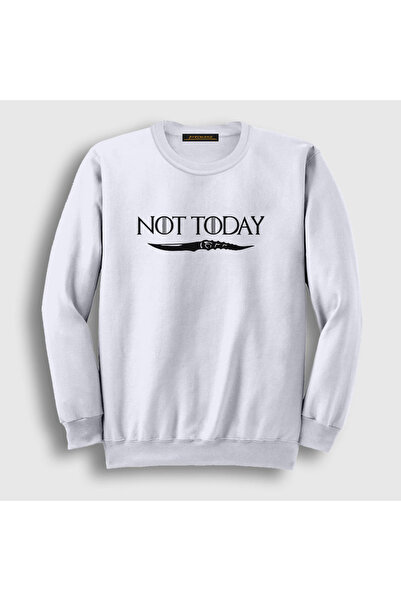 Presmono Unisex bela majica "Not Today Game Of Thrones" 193228tt