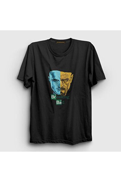 Presmono Unisex crni tim Breaking Bad T-shirt 185658tt