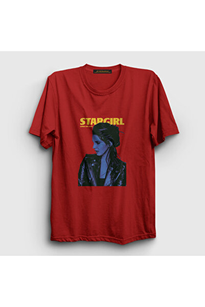 Presmono Unisex Red Stargirl Weeknd Lana Del Rey T-Shirt 574611Tt