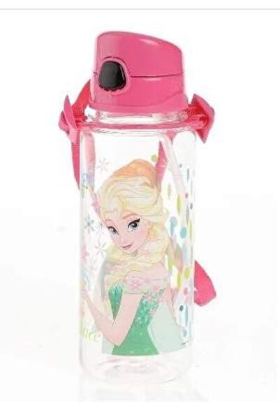Hakan Çanta Anna & Elsa 500 ml Kırılmaz Gövde Şeffaf Matara 78728