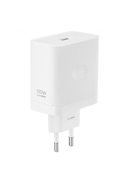realme Încărcător de rețea Supervoc 120W, Încărcare rapidă, 1x USB Alb