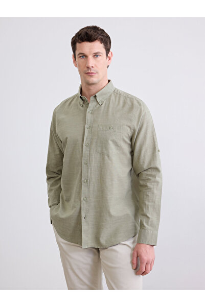 LC Waikiki Regular Fit Linen Blend Men's Shirt