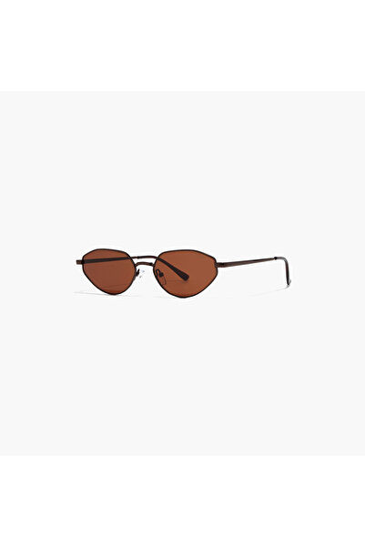 BlackOut HUSH-HUSH 's Brown Lens 55 MM Geometric Sunglasses