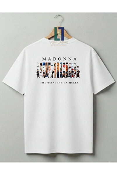 Grafftee Clothing Unisex βαμβακερό μπλουζάκι Premium με σχέδιο Madonna