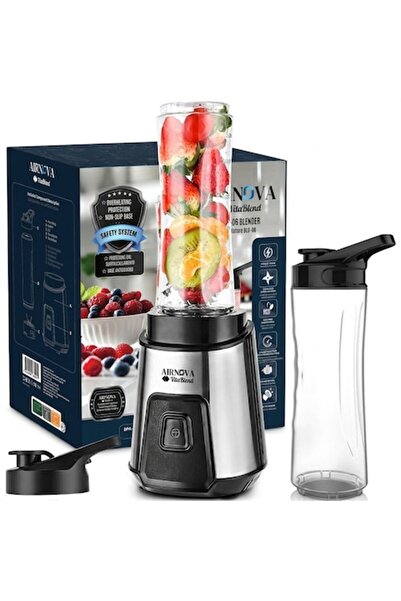 Airnova Μπλέντερ ®   VitaBlend BLD-06, 700W, 2 x 0.6λ δοχεία χωρίς BPA, Μοτέρ...