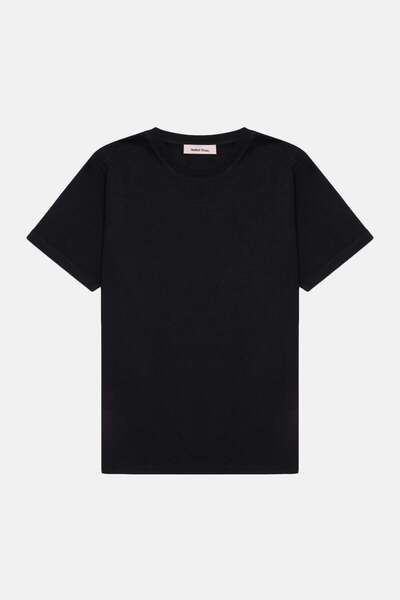 Reflect Studio Βασικό Premium T-Shirt - Μαύρο