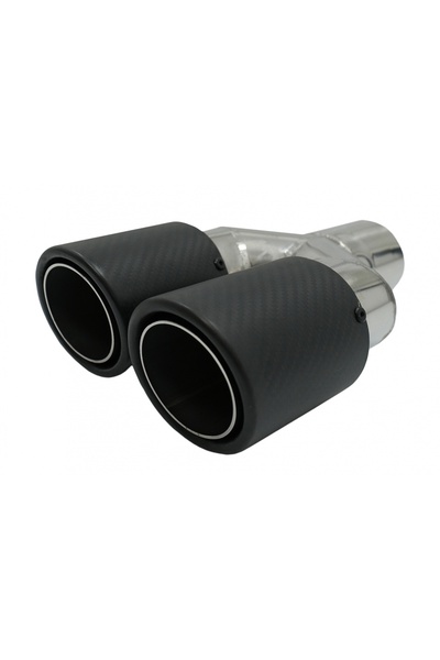 Angels Auto Toba Evacuare Fibra Carbon Mat 5.8 cm Partea Stanga