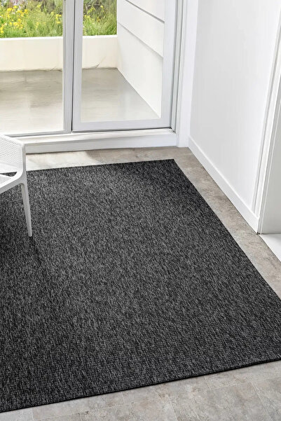 SEYRAN HALI Bombay Koleksiyonu Sisal Dekoratif Halı 663 Antrasit