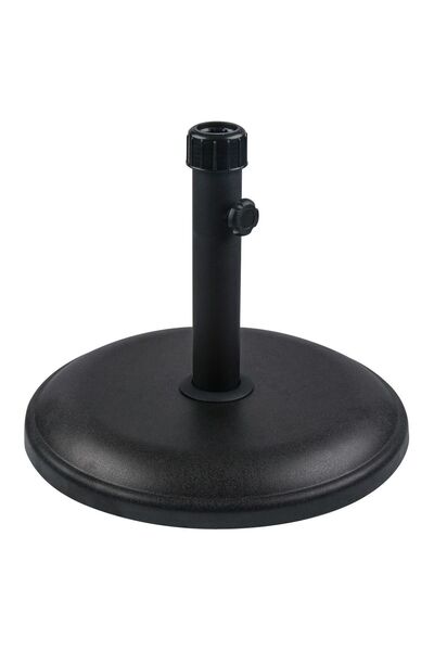 Zâna Casei Μαύρη Μεταλλική Βάση για Ομπρέλα Κήπου Ø35-38 40εκ.