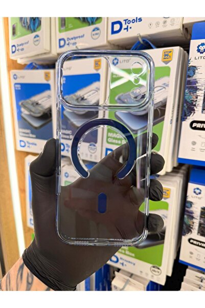 SOYLU MİX İphone 17 Pro Max Lens Korumalı Renkli Şeffaf Magsafe Hızlı Şarj De...
