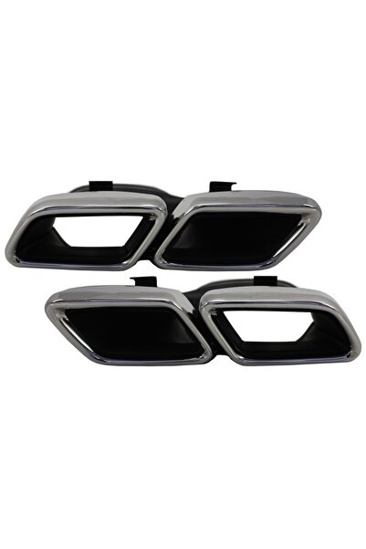 Angels Auto Ornamente Tobe compatibile cu Mercedes W205 GLE Coupe W166 Crom