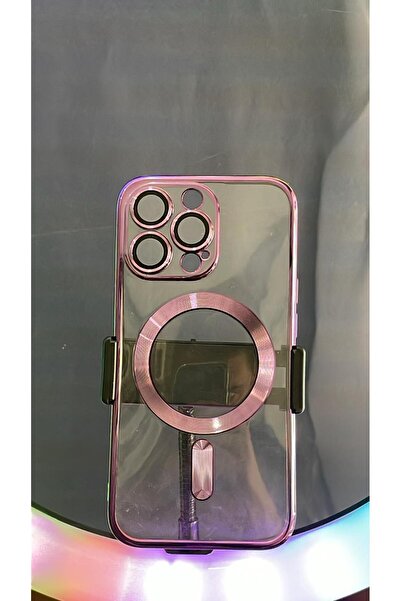 İPHONE 14 PRO SİLİKON MAGE SAFE LENSLİ KILIF