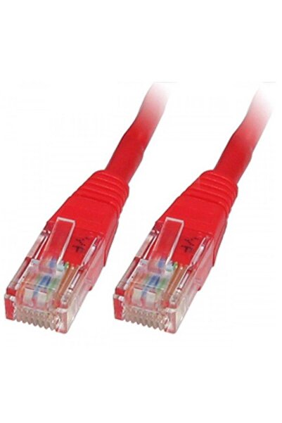 ODS 1M CAT6 UTP LSZH كابل التصحيح الأحمر النحاسي النقي