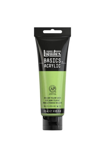Liquitex Basics Acrylic 118ml Akrilik Boya Yellow Green Brilliant 840