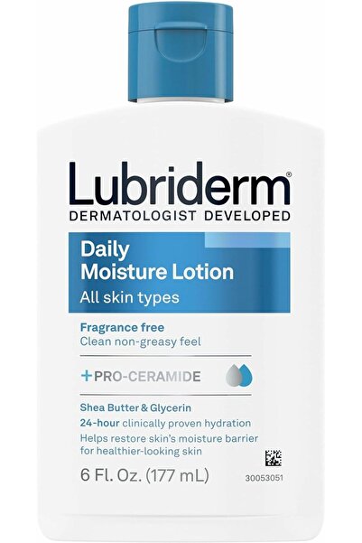 LUBRİDERM Skin Therapy Lotion, 6 Oz. Flip-Top Bottle
