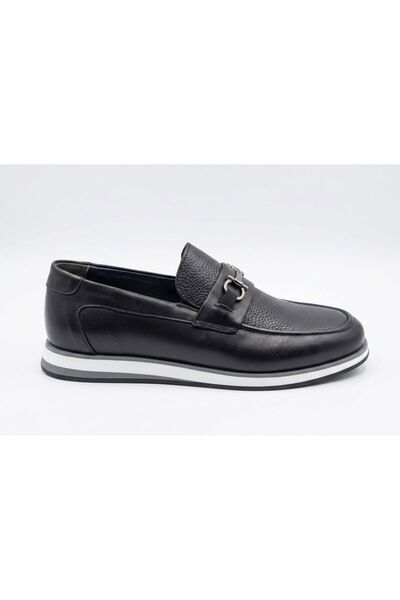 Slope Men's Casual Shoes Without Laces Inside and Out Real Genuine Leather 184