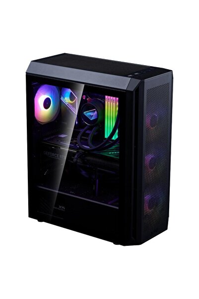 XPG Valor Air Plus ARGB USB 3.2 Siyah ATX Mid-Tower Kasa (VALORAIRPLUSMTA-BKCWW)