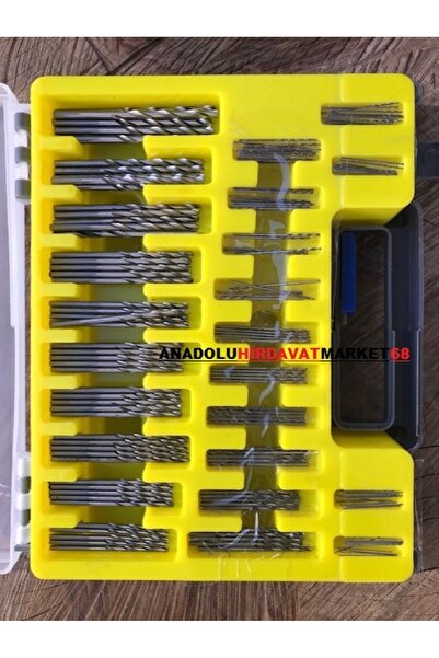 Ozs ÖZS HSS MATKAP UÇ SETİ METAL DELİCİ AHŞAP DELİCİ 04MM 150 PCS 0,4MM DEN 3...