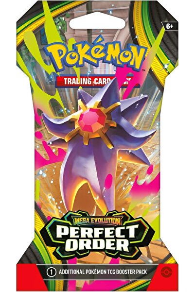 Pokémon Pokemon TCG: Mega Evolutions - Perfect Order Sleeved Booster Pack - 10 Cards