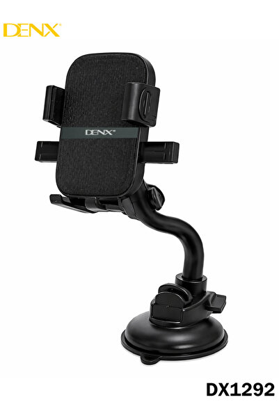 Generic Car Phone Holder DX1292 Auto Clamp Mount 360 Rotation Suction Dashboa...