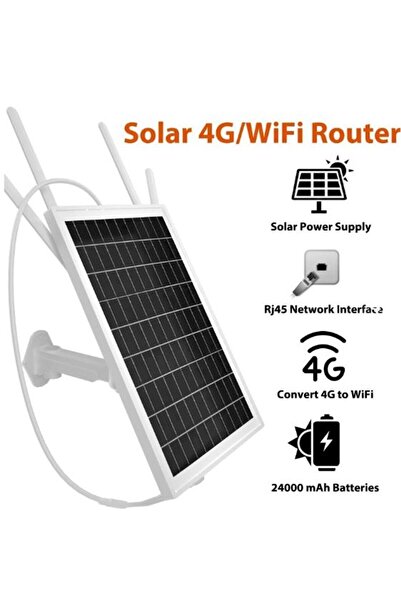Genel Markalar APX-SR415 Wireless 4G Solar Modem 15w (10-12 Kullanıcı) 20400mAh