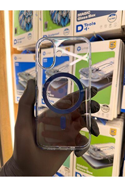 SOYLU MİX İphone 17 Renkli Şeffaf Magsafe Hızlı Şarj Destekli Mika Slim Model...