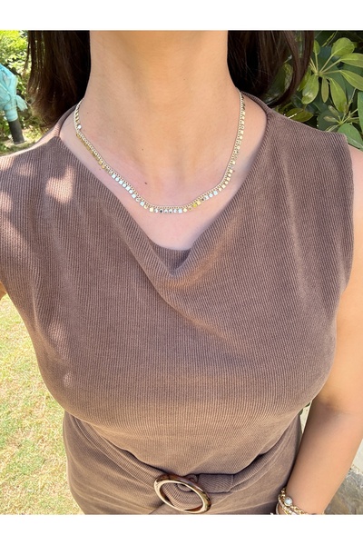 BABEN JEWELLERY Luna choker kolye