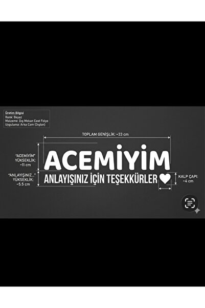 Acemiyim yazisi arabay yeni ehliyet hediyesi