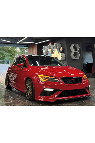 DEMİRTUNİNG Seat Leon Mk3.5 Fr 2017-2020 Ön Ek Ön Etek Bodykit Boyasız (Plastik)